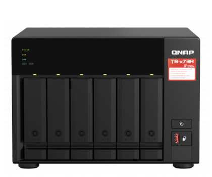 Dysk sieciowy QNAP Serwer NAS TS-673A-8G  8GB RAM AMD Ryzen V1500B 2.2GHz